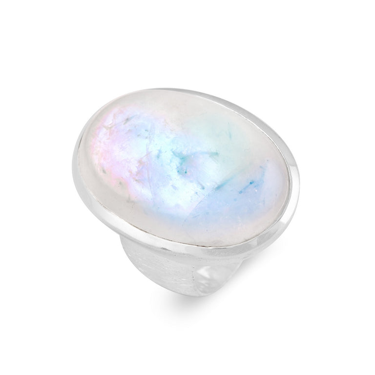 Ring NANDINI mit Mondstein