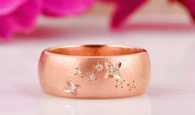 Ring STERNBILD mit Diamanten Silber Sternzeichen