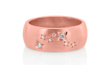 Ring STERNBILD mit Diamanten Silber Sternzeichen