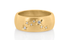 Ring STERNBILD mit Diamanten Silber Sternzeichen