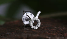 Sternzeichen Ohrstecker STIER TAURUS mit Diamanten