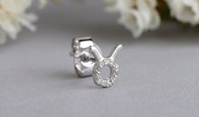 Sternzeichen Ohrstecker STIER TAURUS mit Diamanten