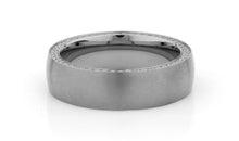 Titan Ring 6mm doppelseitig mit Zirkonia