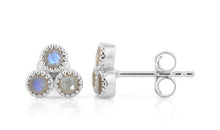 Ohrstecker HARRIET TRINITY Labradorit 3mm Silber EXPRESS