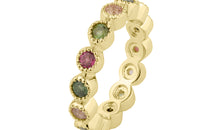 Ring HARRIET mit Multiturmalin 3mm