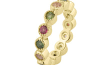 Ring HARRIET mit Multiturmalin 3mm Silber EXPRESS