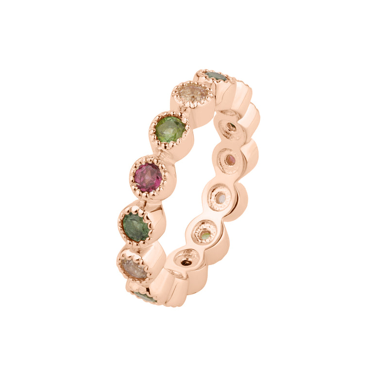 Ring HARRIET mit Multiturmalin 3mm