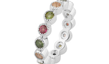 Ring HARRIET mit Multiturmalin 3mm Silber EXPRESS