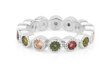 Ring HARRIET mit Multiturmalin 3mm Silber EXPRESS