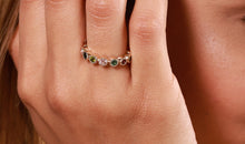 Ring HARRIET mit Multiturmalin 3mm