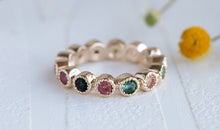 Ring HARRIET mit Multiturmalin 3mm