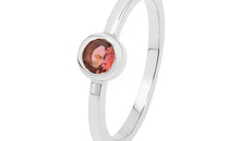 Ring JANAJA mit Rosaturmalin 4mm