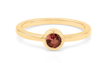 Ring JANAJA mit Rosaturmalin 4mm