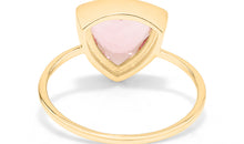 Unikate Ring mit Rosaturmalin 18k Gold