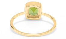 Unikate Ring mit Grünturmalin 18k Gold
