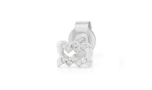Sternzeichen Ohrstecker WASSERMANN AQUARIUS mit Diamanten
